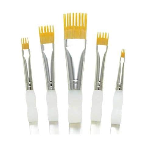 Raqua 202 Aqualon Wisp - Set Da 5 Pennelli Piatti - Foto 2