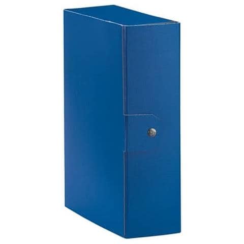 Cartelle Portaprogetti Esselte C30 Eurobox Dorso 10 Cm Presspan Biverniciato Blu - 390330050 (conf. 5)  - Foto 1