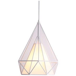 Lampadario Nordico A Sospensione Singola - Paralume In Ferro - Per Sala Da Pranzo, Cucina, Bar - E27