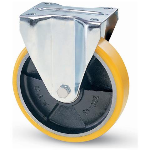 Ruota A Forcella Su Piastra 22a Avo - Foto 2