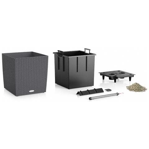 CUBE Cottage 40 All-in-One Set Interno /esterno Vaso a cubo Libera installazione Polipropilene (PP) Marrone - Foto 2