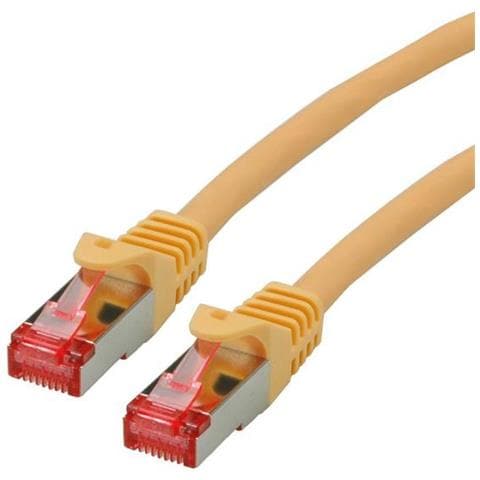 21152953 Cavo Di Rete Giallo 0,3 M Cat6 Sf /utp (s-ftp) - Foto 1