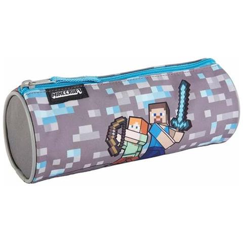 Necessaire Minecraft Warriors 8 X 22 X 8 Cm - Foto 2