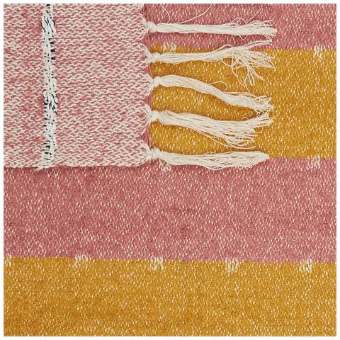 Coperta Naikhu Cotone 130 X 170 Cm Rosso Chiaro - Foto 2