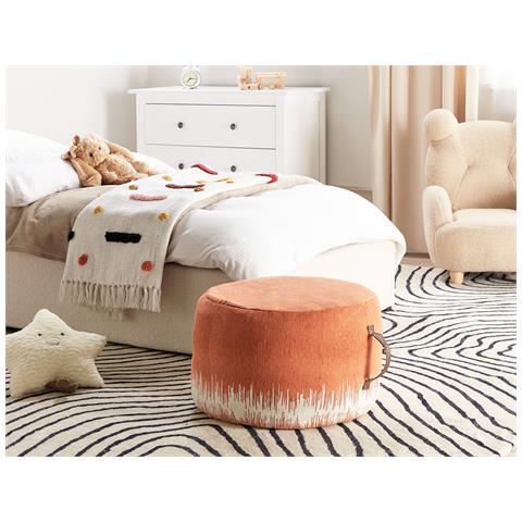 Pouf Kawai Cotone Arancione - Foto 1