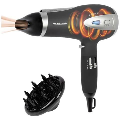 PC-HTD 3113 asciuga capelli 2200 W Nero - Foto 1