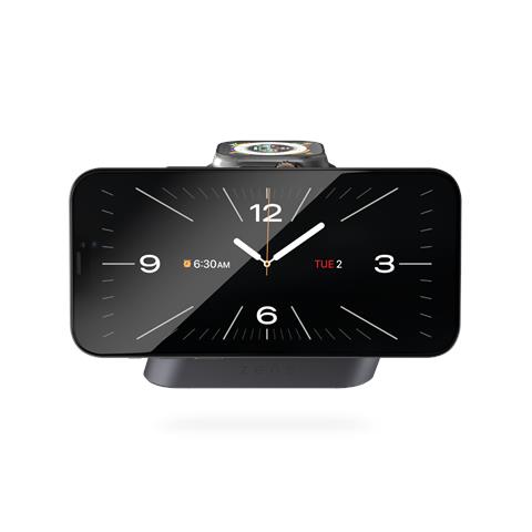Nightstand Charger Pro 2 Cuffie, Smartphone, Orologio intelligente Nero AC Carica wireless Ricarica rapida Interno - Foto 2