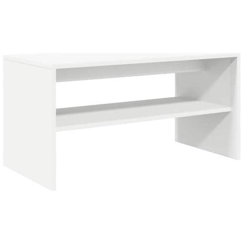 Mobile Porta Tv Bianco 80x40x40 Cm In Legno Multistrato - Foto 2