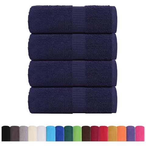 Asciugamani Per Sapone 4 Pz 30x30 Cm 360 G/m 100% Cotone - Foto 2