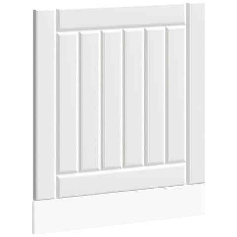 Pannello Lavastoviglie Lucca Bianco In Legno Multistrato - Foto 2