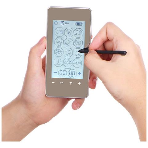 Ems Elettrostimolatore Muscolare Mhd-12cmp Portatile. 15 Modalità, 40 Intensità, 2 Canali Duali. Dimensioni Compatte, Alimentazione A Batterie. - Foto 6