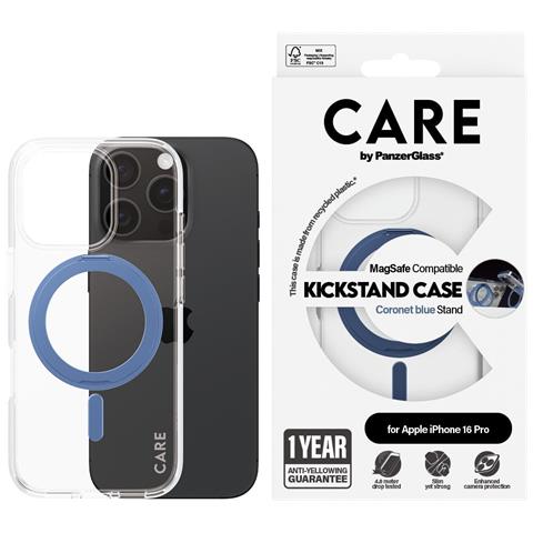 1317 custodia per cellulare 16 cm (6.3") Cover Blu, Trasparente - Foto 5