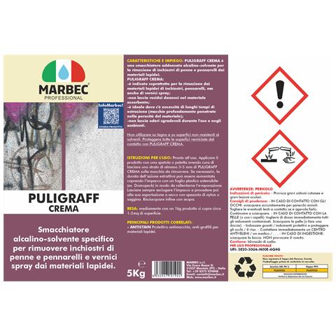 Puligraff Crema 5kgx4pz - Smacchiatore Per Graffiti, Inchiostri, Pennarelli - Foto 3