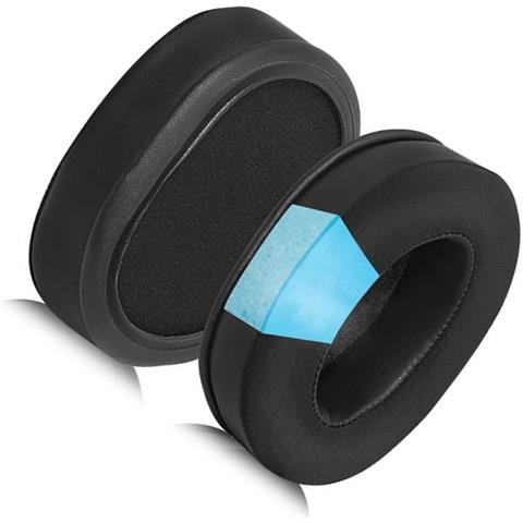 Cuscinetti Auricolari In Gel Nero Per Logitech G Pro X - Set Da 2 - Foto 2