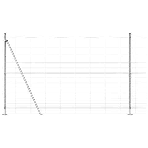 Recinzione Metallica Saldato con Base in Cemento 50 x 1,5 m - Foto 1