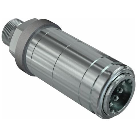 Innesto Rapido A Valvola Femmina Push-pull Da 1/2"" Filetto Femmina Da 1/2"" - Foto 1