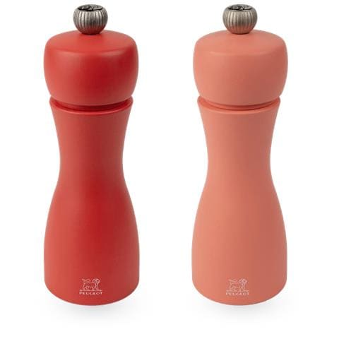 Tahiti Set macina sale e pepe Corallo, Rosso - Foto 1