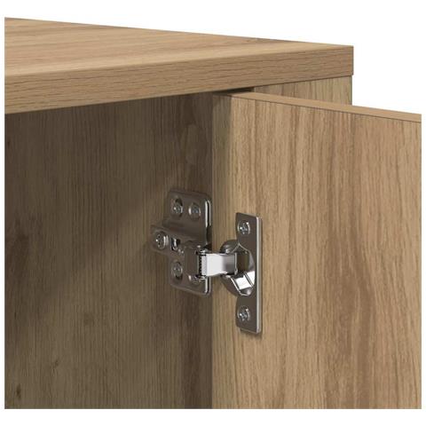 Credenza rovere artigianale 40 x 33 x 70 cm Legno multistrato - Foto 9