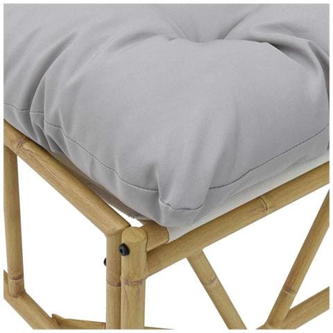 Sedia da Giardino 2 pcs Grigio chiaro 75 x 75 x 71 cm Acciaio - Foto 9