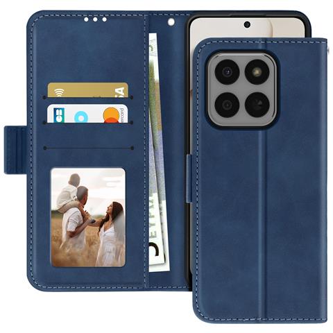 Custodia A Libro Per Honor 400 Smart Con Portacarte Rimovibile E Funzione Stand - Foto 1