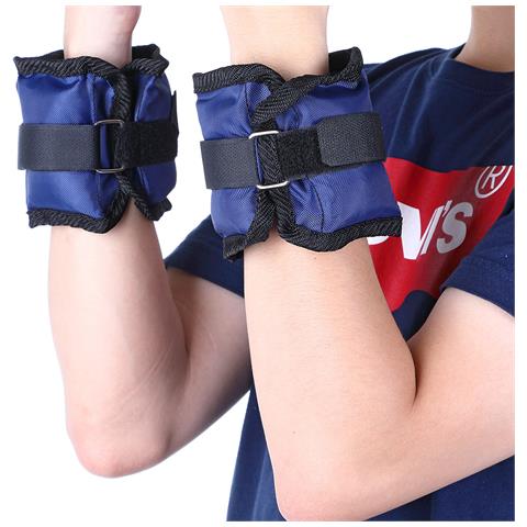 Set 4 Pesi Polsi E Caviglie 2 Kg + 1 Kg Allenamento Palestra Aerobica Fitness - Foto 5