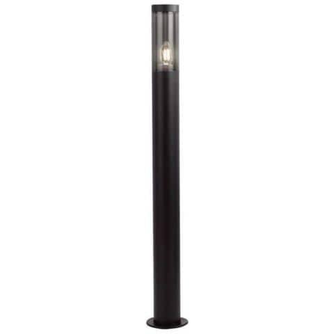 Piantana LED da Giardino con Portalampada E27 in Acciaio Inossidabile h: 100cm Colore Neo IP44, colore Nero - Foto 3