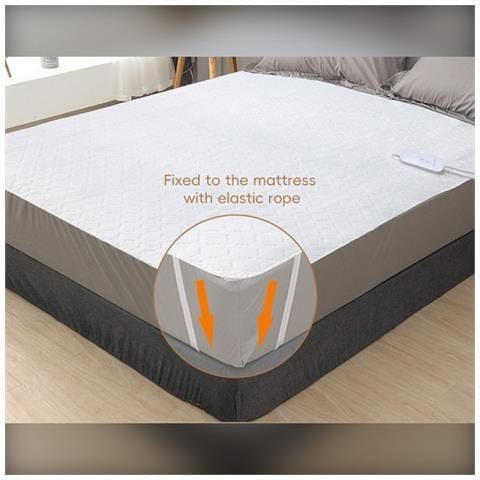 Coperta Elettrica Invernale Con Doppi Comandi E Temperatura Regolabile - 140x160cm (spina Eu) - Foto 7