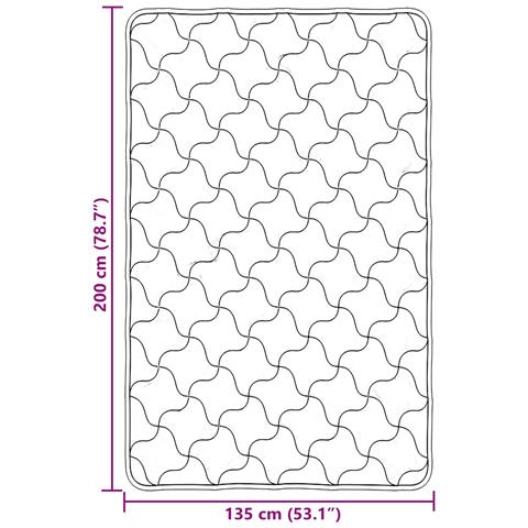 Duvet Estivo Crema 135 x 200 cm Microfibra e Fleece Teddy - Foto 9