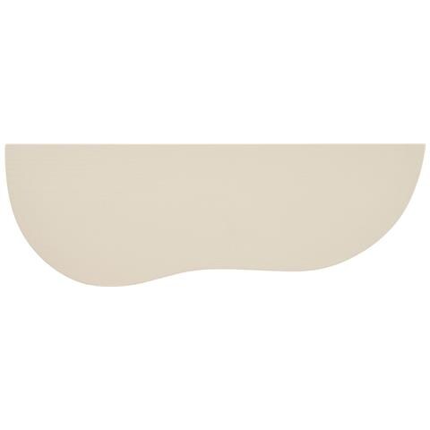 Mensola Da Parete Botta In Mdf Beige 57x19x2,5 Cm - Foto 1