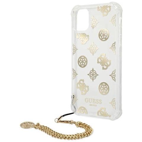 Guess Peony Chain Cover Per Iphone 11 Pro, Colore Oro - Foto 4