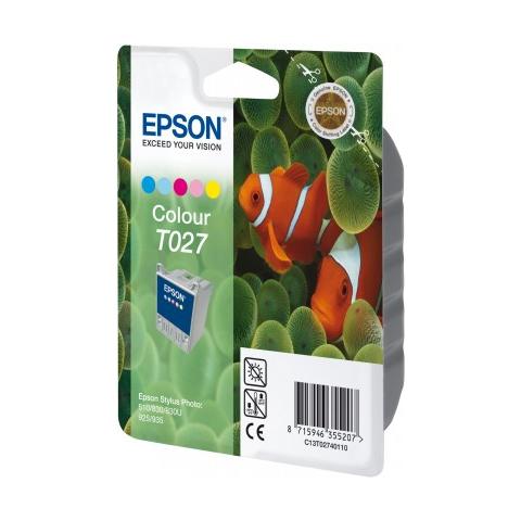 C13T02740120 Cartuccia Ink Originale Ciano Magenta Gialla Ciano Chiaro Magenta Chiara per Stylus Foto 810/820 Capacità 220 Pagine - Foto 4