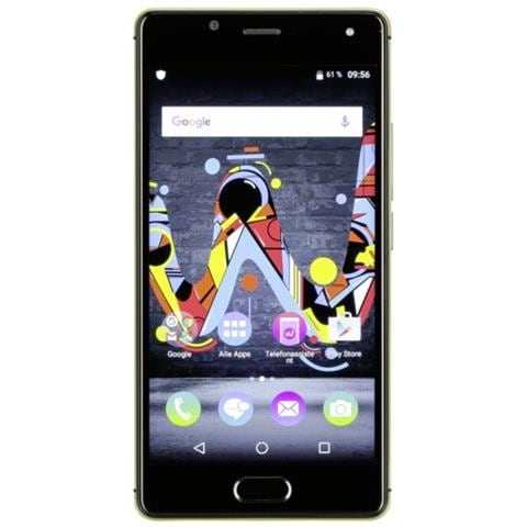 Ufeel 16 GB 4G / LTE Dual Sim Display 5" HD Slot Micro SD Fotocamera 13 Mpx Android Italia Nero / Lime - Foto 7