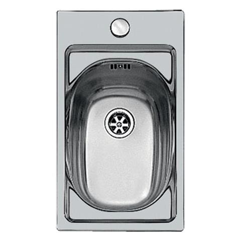 Lavello 1 Vasca 290x500 Mm S1000 Inox Spazzolato Cod. 1129 000 - 1129000 - Foto 3