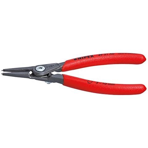 Pinza di precisione per anelli di Sicurezza per anelli di Sicurezza fare esterni con alberi di MECCANISMO limitazione apertura / chiusura pinza (140 mm) 49 31 A0 - Foto 1