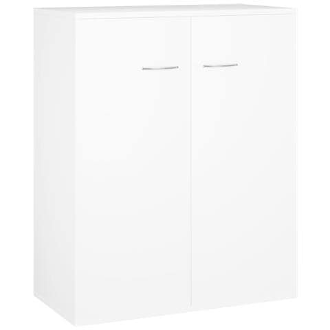 Credenza Bianca 60x30x75 cm in Legno Multistrato - Foto 2