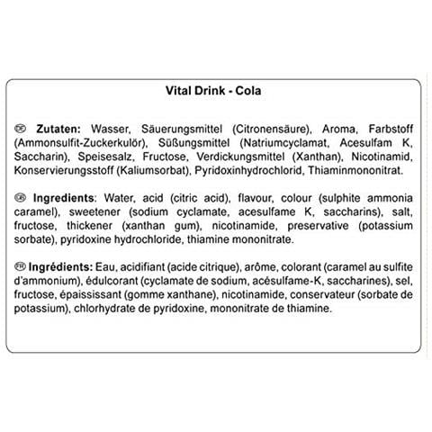 Best Body Nutrition Low Carb Vital Drink - 1000 Ml - Foto 3