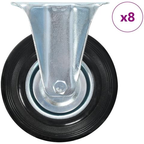 Rotelle Fisse 8 Pz 125 Mm - Foto 1