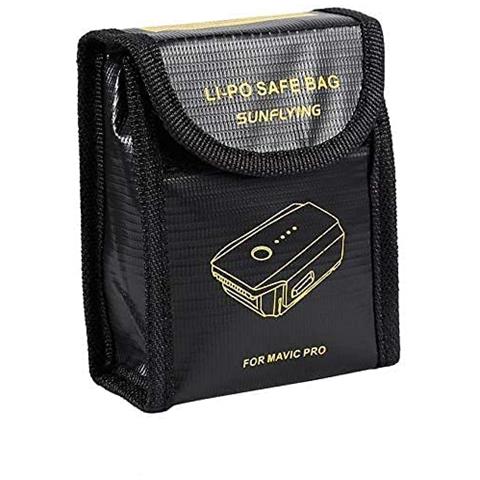 1 Pezzo Sacca Borsa Ignifuga A Prova Di Esplosione Per Protezione E Carica Lipo Batteria Del Dji Mavic Pro - Foto 3