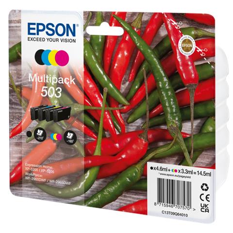 503 cartuccia d'inchiostro 4 pz Originale Resa standard Nero, Ciano, Magenta, Giallo - Foto 2