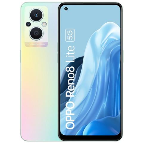 Reno 8 Lite 5G 128 GB 5G Dual Sim Display 6.43" AMOLED Slot Nano SD Fotocamera 64 Mpx Android 11 Multicolore - Foto 1