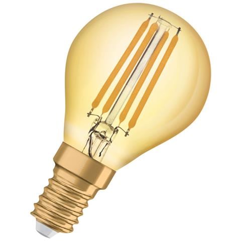 Lampadina Led Osram P E14 Oro 4w 410lm 2400k Ip20 300° [lv-4058075293496] - Foto 1