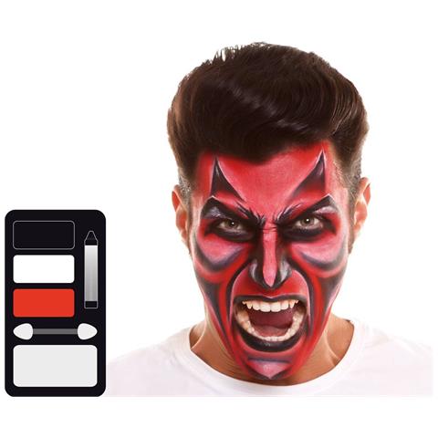 Pittura Da Viso My Other Me 24 X 30 Cm Demonio Multicolore - Foto 2