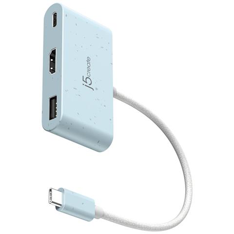 JCA379EC Ecologico USB-C a HDMI e USB Tipo A - Foto 1