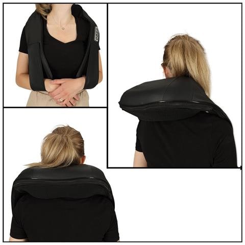 Shiatsu Neck Neck Back Warming Massage Collar Massager - Foto 4