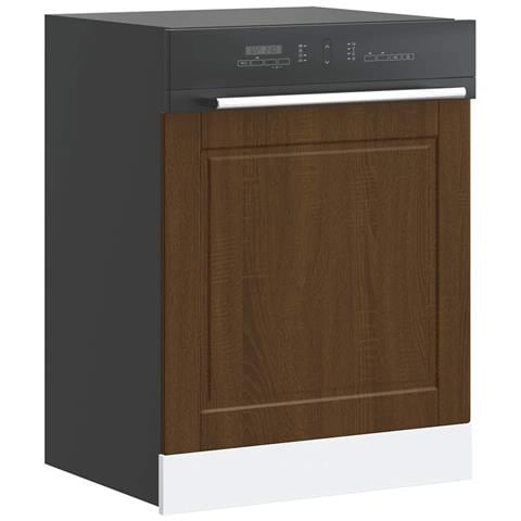 Pannello Lavastoviglie Porto Rovere Marrone 60x1,5x67 Cm - Foto 1