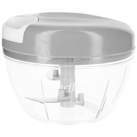Mini Tritatutto Manuale Multifunzione Colore Grigio - Foto 1