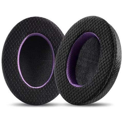 Cuscinetti Auricolari Di Ricambio Per Cuffie Sony Wh-xb910n - Nero Viola - Foto 1