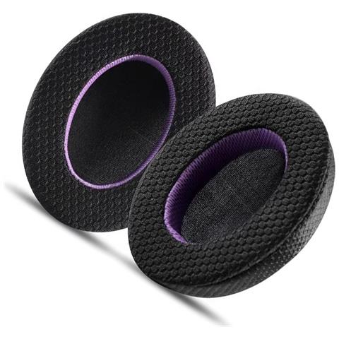 Cuscinetti Auricolari Di Ricambio Per Cuffie Sony Wh-xb910n - Nero Viola - Foto 2