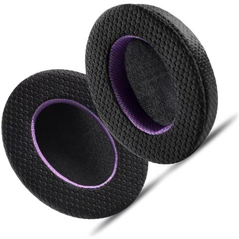 Cuscinetti Auricolari Di Ricambio Per Cuffie Sony Wh-xb910n - Nero Viola - Foto 3