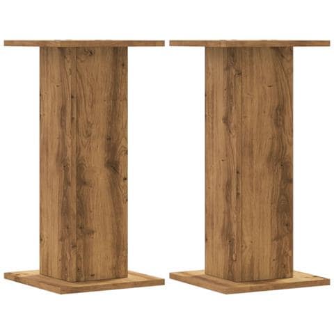 Supporti Altoparlanti Rovere 30x30x60 cm Multistrato - Foto 2